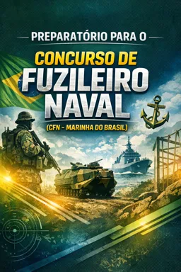 Capa do Ebook gratuito Preparatório para o Concurso de Fuzileiro Naval (CFN - Marinha do Brasil)