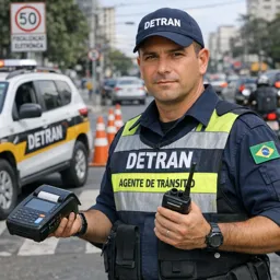 Capa do Ebook gratuito Preparatório para Agente de Trânsito do DETRAN