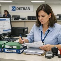 Capa do Ebook gratuito Preparatório para Assistente Administrativo do DETRAN