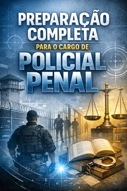 Capa do Ebook gratuito Preparação Completa para o Cargo de Policial Penal