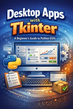 Free Ebook cover Desktop Apps with Tkinter: A Beginner’s Guide to Python GUIs