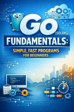 Free Ebook cover Go (Golang) Fundamentals: Simple, Fast Programs for Beginners
