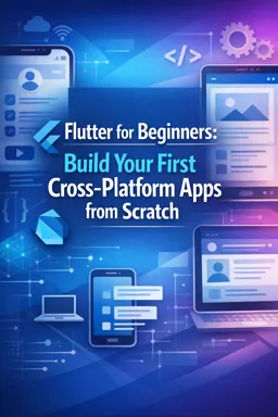 Free Ebook cover Flutter for Beginners: Build Your First Cross-Platform Apps from Scratch