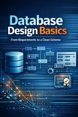 Free Ebook cover Database Design Basics: From Requirements to a Clean Schema