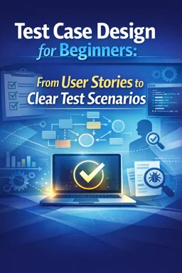 Free Ebook cover Test Case Design for Beginners: From User Stories to Clear Test Scenarios