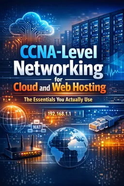 Free Ebook cover CCNA-Level Networking for Cloud and Web Hosting: The Essentials You Actually Use