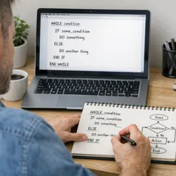 Free Ebook cover Pseudocode Mastery for Beginners