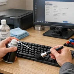 Free Ebook cover Printer and Peripheral Maintenance: Keyboards, Mice, Webcams, and More