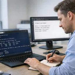 Free Ebook cover Windows PowerShell for Beginners: Everyday Automation and System Insights