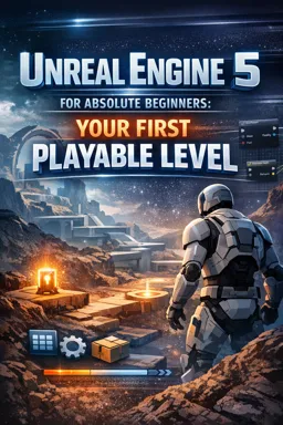 Free Ebook cover Unreal Engine 5 for Absolute Beginners: Your First Playable Level