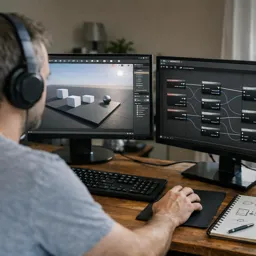 Free Ebook cover Unreal Engine 5 for Absolute Beginners: Your First Playable Level