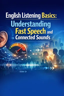Free Ebook cover English Listening Basics: Understanding Fast Speech and Connected Sounds