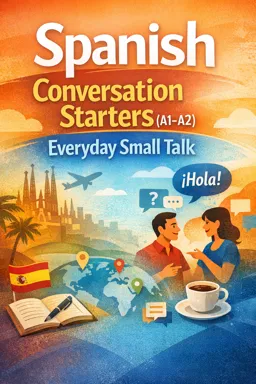 Free Ebook cover Spanish Conversation Starters (A1–A2): Everyday Small Talk
