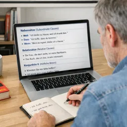 Free Ebook cover German B1 Bridge: The Most Important Grammar to Move Beyond Beginner