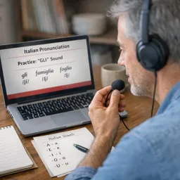 Free Ebook cover Italian Pronunciation & Reading: From Sounds to Confident Speaking (Beginner-Friendly)