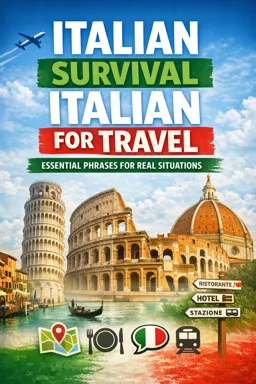 Free Ebook cover Italian Survival Italian for Travel: Essential Phrases for Real Situations