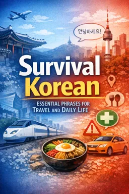 Free Ebook cover Survival Korean: Essential Phrases for Travel and Daily Life