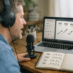 Free Course Image Mandarin Pronunciation Starter Kit: Pinyin, Tones, and Clear Speech