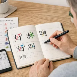 Free Course Image Chinese Characters for Beginners: A Friendly Path from Zero to Literacy
