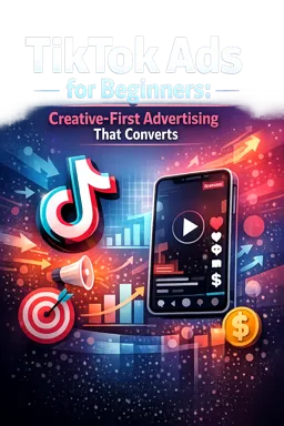 Free Ebook cover TikTok Ads for Beginners: Creative-First Advertising That Converts