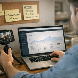 Free Ebook cover TikTok Ads for Beginners: Creative-First Advertising That Converts