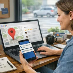 Free Ebook cover Local Business Marketing Playbook: Get More Calls, Visits, and Bookings