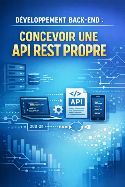 Couverture de livre électronique gratuite Développement back-end : concevoir une API REST propre