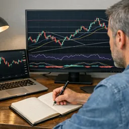 Free Ebook cover Technical Analysis Foundations: Charts, Trends, Support/Resistance, and Indicators