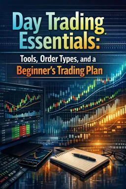 Free Ebook cover Day Trading Essentials: Tools, Order Types, and a Beginner’s Trading Plan