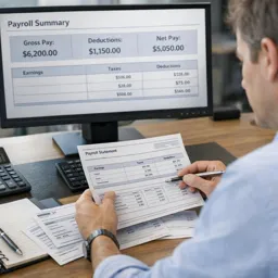 Free Ebook cover Payroll Accounting Basics: Wages, Withholdings, and Employer Costs