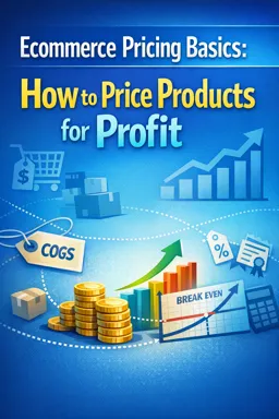 Free Ebook cover Ecommerce Pricing Basics: How to Price Products for Profit
