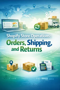 Free Ebook cover Shopify Store Operations: Orders, Shipping, and Returns