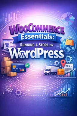 Free Ebook cover WooCommerce Essentials: Running a Store on WordPress