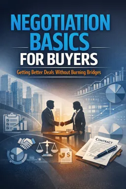 Free Ebook cover Negotiation Basics for Buyers: Getting Better Deals Without Burning Bridges