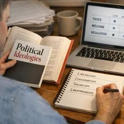 Free Ebook cover Political Ideologies in Plain Language: Liberalism, Conservatism, Socialism, and Beyond