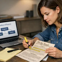 Free Ebook cover American Government Essentials: Constitution, Federalism, and Civil Liberties