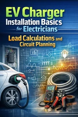 Free Ebook cover EV Charger Installation Basics for Electricians: Load Calculations and Circuit Planning