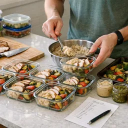 Free Ebook cover Meal Prep Made Simple: Cook Once, Eat Well All Week