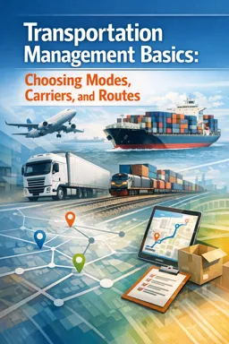 Free Ebook cover Transportation Management Basics: Choosing Modes, Carriers, and Routes