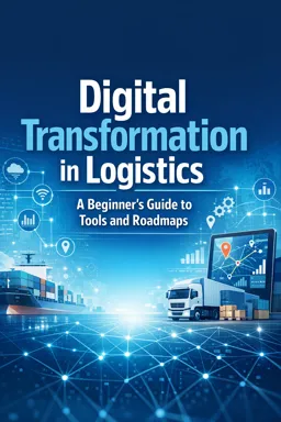 Free Ebook cover Digital Transformation in Logistics: A Beginner’s Guide to Tools and Roadmaps