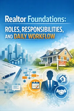 Free Ebook cover Realtor Foundations: Roles, Responsibilities, and Daily Workflow