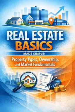 Free Ebook cover Real Estate Basics Made Simple: Property Types, Ownership, and Market Fundamentals