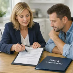 Free Ebook cover Negotiation Basics for Realtors: Offers, Counteroffers, and Concessions