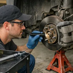 Free Ebook cover Brake Systems for Beginners: Pads, Rotors, Fluid, and Safe Diagnostics