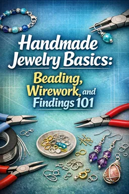 Free Ebook cover Handmade Jewelry Basics: Beading, Wirework, and Findings 101