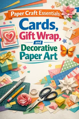 Free Ebook cover Paper Craft Essentials: Cards, Gift Wrap, and Decorative Paper Art