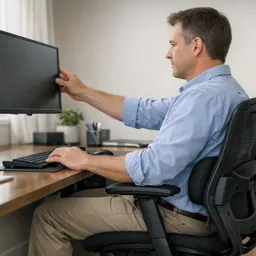 Free Course Image Posture and Ergonomics in Physiotherapy: Desk Work, Lifting, and Daily Habits