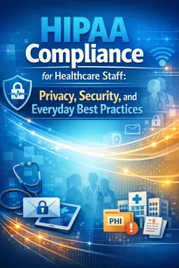 Free Ebook cover HIPAA Compliance for Healthcare Staff: Privacy, Security, and Everyday Best Practices