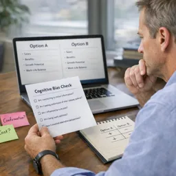 Free Course Image Cognitive Biases 101: How Your Mind Makes (and Mistakes) Decisions