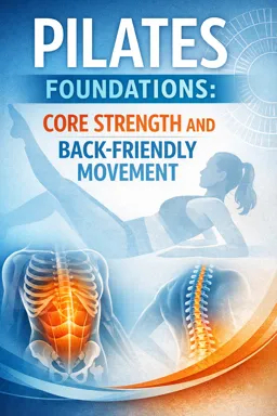Free Ebook cover Pilates Foundations: Core Strength and Back-Friendly Movement